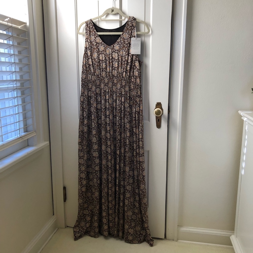 NWT Garnet Hill Maxi Dress